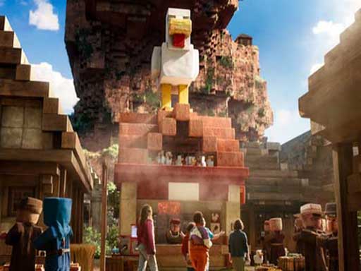 Minecraft Lava Chicken - Play free online game