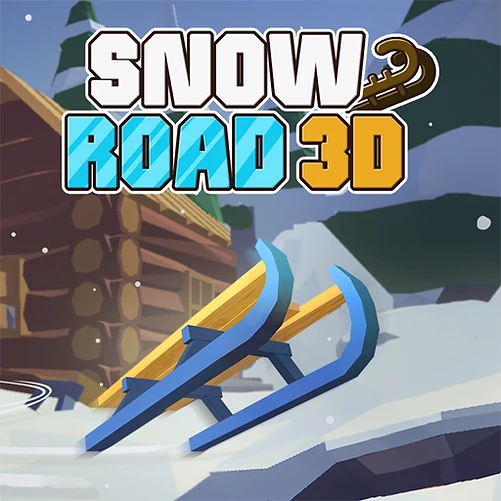 Snow Road 3D - Play free online kids games game