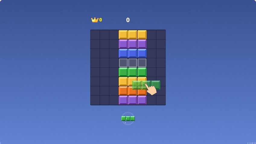 Block Blast Puzzle Game Gameplay Block Blast Puzzle Game Gameplay - Game screenshot